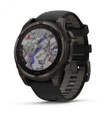 fēnix® 8 - 47 mm, Solar, Sapphire,Sapphire, Titanio, Carbon Gray DLC & Black - GARMIN