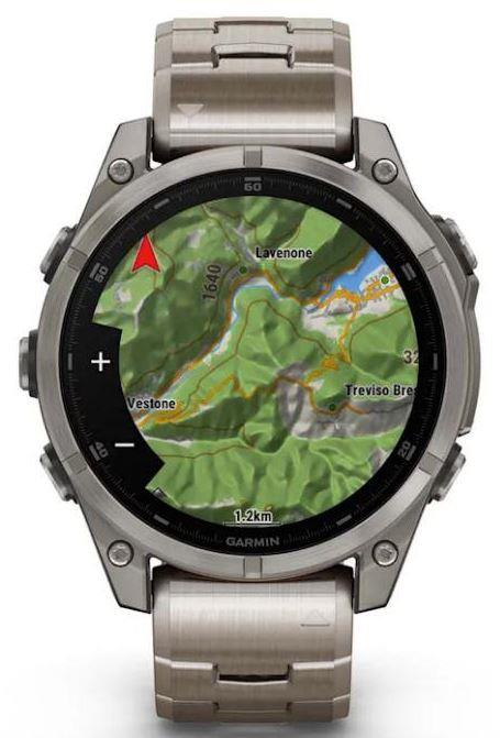 fēnix® 8 - 47 mm, AMOLED Sapphire, Titanio con Titanio - GARMIN