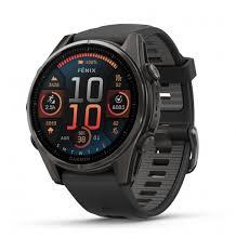 fēnix® 8 - 43 mm, AMOLED Sapphire, Titanio, Carbon Gray DLC & Black - GARMIN